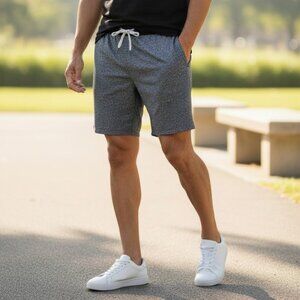 🏃 Vuori Trail Short Men's M Heathered Gray V341 EUC